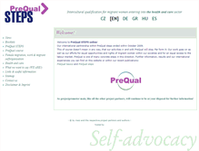Tablet Screenshot of prequalsteps.maiz.at