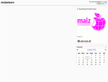 Tablet Screenshot of moodle.maiz.at